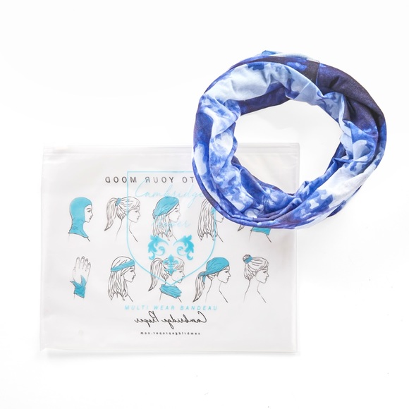 Cambridge Proper Accessories - Tie-Dye Multi-Wear Bandeau